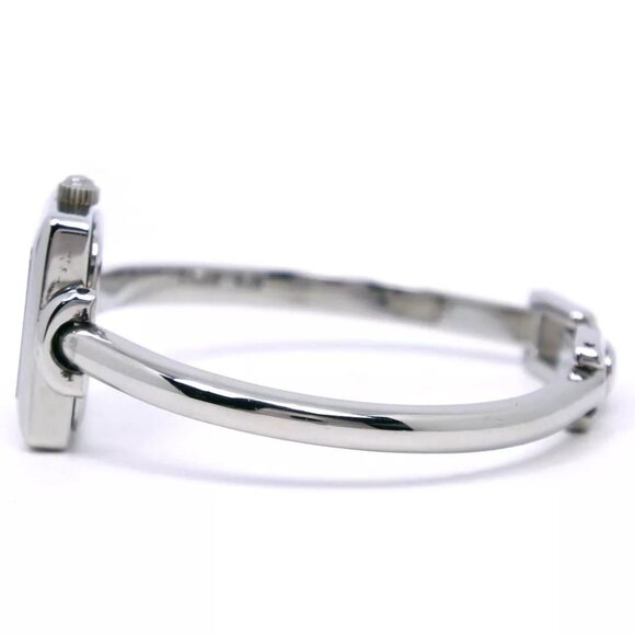 GUCCI Watches 1900L blackDial Stainless Steel Quartz Analog display Women - Picture 6 of 8